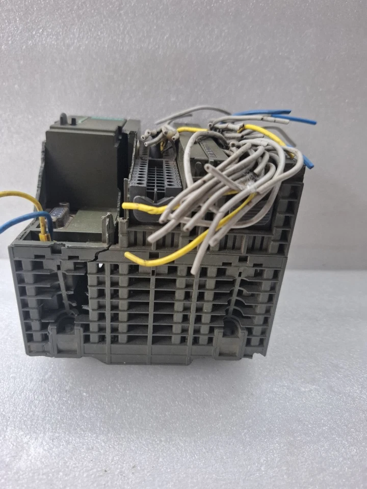 COSMETIC DAMAGED SIEMENS S7 CPU313+MEMORY WITH MODULE PLC SET TESTED AS PHOTOS